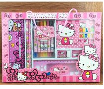 61 primary school students kindergarten school supplies Childrens birthday gifts prizes Stationery set gift box wholesale