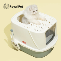 Cat litter box Fully enclosed oversized anti-splash cat toilet clamshell anti-odor cat basin deodorant sand basin Cat supplies