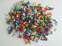 Color I-shaped nail press nail creative art diy pin painting small push nail cork board Photo Wall small nail