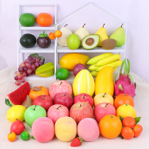 Simulation fruit fake vegetable model decoration decoration childrens toys decoration props supermarket apple area plastic photography