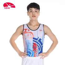VCIA2021 Li Weika men's competitive gymnastics competition clothing fitness sports tight vest