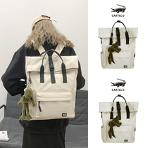 Japanese Korean tide cool casual simple large capacity backpack autumn winter autumn winter autumn winter big bag female 2021 New Tide