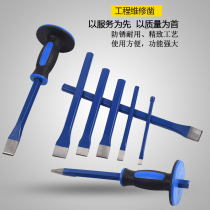 Alloy steel chisel stone construction chisel chisel iron with flat chisel chisel flat steel chipper steel chisel for chisel