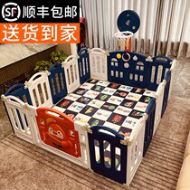 Climbing mat fence fence for baby floor with climbing mat fence foldable baby toddler anti-fall safety fence