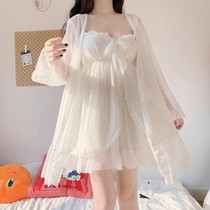 Pajamas female 2021 Autumn New Princess style spring and summer home clothes sexy little suspender nightgown ins Wind