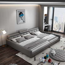 Second child parent-child bed family of four family tatami 2 m 2 4m three people widened master bed 3 m oversized bed