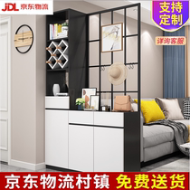 Living room wine cabinet Partition cabinet Simple modern entrance cabinet One-piece shoe cabinet Screen shelf Into the door small apartment storage