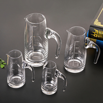 Hotel liquor dispenser scale glass wine bottle set small wine pot home red wine set