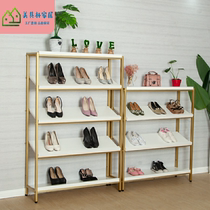 Shoe store shoe rack display rack Multi-layer creative floor shoe rack Clothing store bag display rack Store childrens shoe rack