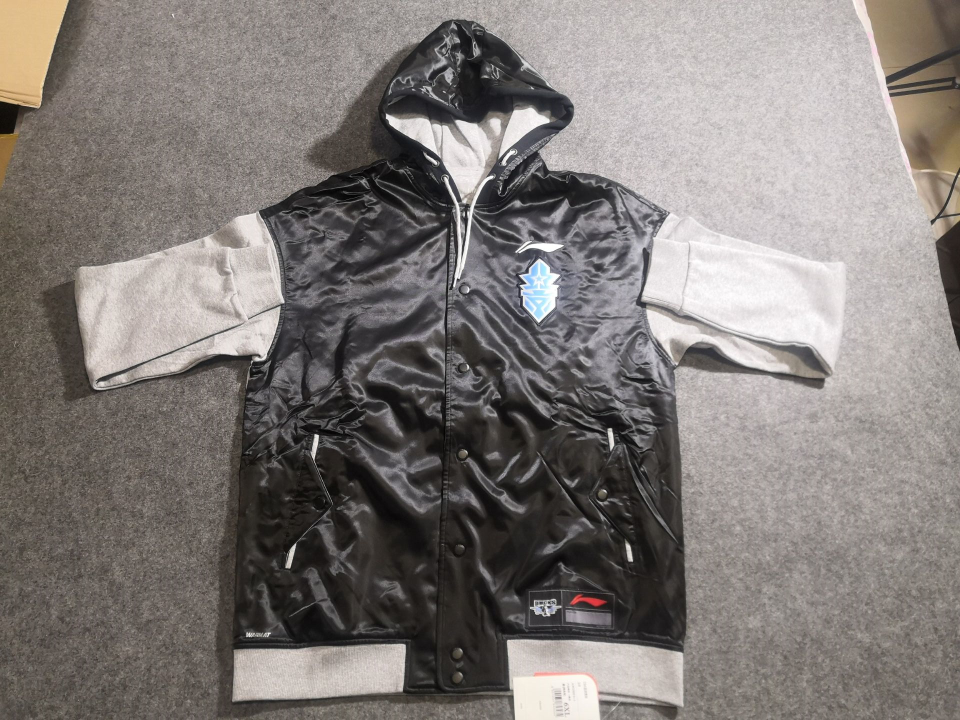 Li Ning sponsored the CBA player version of wei clothing Beijing Shougang team guard clothing top Fang Shuo Xiaochuan Zhu Yanxi