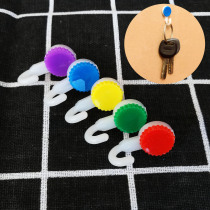 Creative Cork Hook nail photo board wall decoration map painting big head color big nail pin 18
