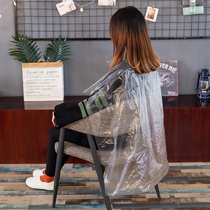 Disposable shawl barber shop special perm hair salon dyed hair scarf thick hair products plastic cloth