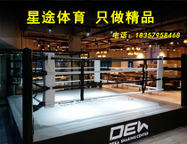 High-end boxing ring training competition fitness professional Sanda star octagonal cage MMA fighting Factory Customization