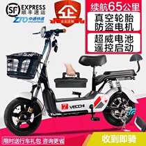 Emma Yadi new day knife green source bird with the same electric car adult two-wheeled small battery electric bicycle