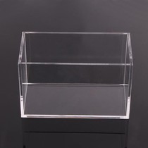Acrylic board plexiglass card box Card Slot door number printing materials punching supermarket food box box customization