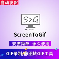 Video to gif software ScreenToGif GIF recording screen recording editing tool