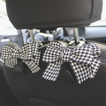  Car bow hook car seat back row cute car with multi-function invisible car rear seat hook