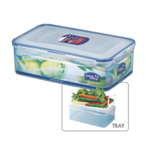 Le clasp plastic crisper large capacity 3 6L tofu storage refrigerator storage box HPL833