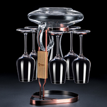 Adecanter rack goblet wine cup holder integrated wine household set upside down creative European 6