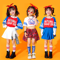 61 children cheerleader to perform girl jazz dance costumes hip hop girls walk show street dance suit fried street