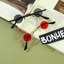 Childrens glasses boys Chinese style retro sunglasses summer sun glasses girls hip hop fashion card ins catwalk accessories