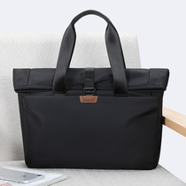 Lawyer Office Hand bag Leisure Mens Bag Canvas Briefcase Computer Bag Documents Men shoulder bag Shoulder