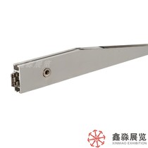Booth exhibition laminate bracket Eight ling column lock Booth bracket Exhibition bracket Eight ling column bracket Vertical comparison frame