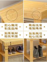 Shoe cabinet home door outside door change shoe stool simple entrance door small apartment narrow side fantasy small shoe cabinet stool can sit