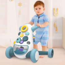 Baby baby walker trolley anti-rollover young childrens Walker four-wheel learning childrens toy car