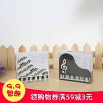 Taiwan grand piano note set creative student note score three-dimensional art ornaments music gift customization
