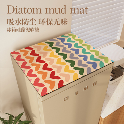 taobao agent Single -door refrigerator lid 柜 单 单 单 单 单 单 laundry dust cover dust cover refrigerator lid covered dustproof pad