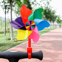 Children Windmill Cartoon Rotating Scooter Accessories Color with baby carrier decorated bike Outdoor stroller accessories Toys