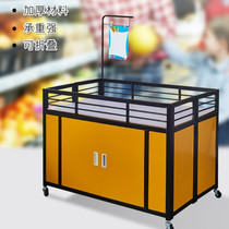 Stall car selling clothes special price table promotion table promotion car display rack clothing store special sale flower folding cart