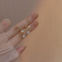Ottles Fold Withholding Store Withdrawal Cabinet Picking Up Cat Eyes Stone Butterfly Loving Water Drop Earrings Earrings Outlets Accessories Accessories