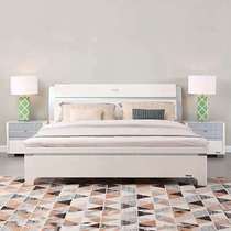 Modern simple stylish bedroom bed