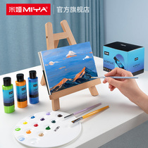 Mia HIMI series acrylic paint support 36 color 12ml60ml hand painted diy art painting supplies beginner children drawing acrylic 24 color set