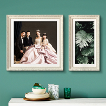 Customized development of oversized photo family portrait wedding wedding dress photo group photo enlarged printing printing and photo frame hanging wall