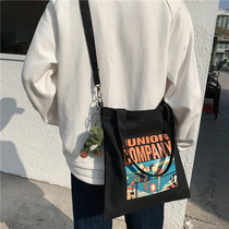 Middle school student handbag carrying book bag boy boy high school boy boy canvas bag crossbody backpack literary shoulder bag