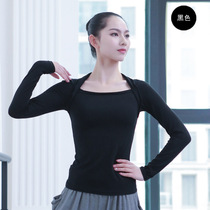 Shoulder ballet body suit Dance suit Womens practice suit Gymnastics training suit Classical dance Latin dance Modal top