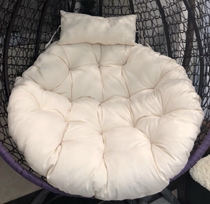 Balcony basket cushion hanging chair swing Birds Nest cushion single indoor cradle cushion hanging chair removable and washable round
