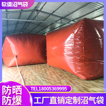  Biogas bag Red mud soft digester Rural household full set of equipment thickened digester tank farm gas storage bag