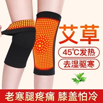 Brand high knee pad cover set warm old cold leg hot compress men and women joint paint wormwood special comfort for cold-proof elderly
