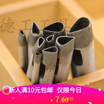 Hole puncher handmade DIY belt leather punching pig gallbladder flower water drop type flower punch puncher special-shaped punch