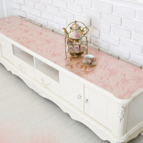 Soft glass mat TV cabinet table mat PVC tablecloth waterproof oil-proof tea table mat plastic transparent pvc crystal board