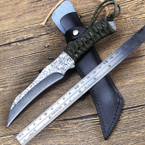 Knife Self-Defense Cold Weapon Outdoor Kikuta Fruit Knife Small Knife Tritium Knife Wilderness Survival Knife Fighting Tactical Knife