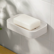 Nachuan soap box Wall-mounted drain bathroom toilet free hole soap rack shelf put soap box artifact