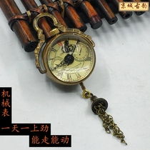 Antique Miscellaneous Mini Pocket Watch Crystal Mechanical Watch Omega Small Crystal Mechanical Watch Vintage Neck Watch