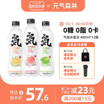 (Combination) vitality forest sugar-free 0 fat soda bubble water carbonated beverage 480ml12 bottle official