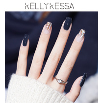 KellyKessa Kellykesha Beauty A shop 2022 Net Red New Years New Years Nail Polish Glue Ash Color Ensemble