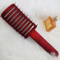 Net red homed large bend comb male and female fluffy styling comb straight hair curly hair oil head back-head ribs hairdressing styling comb